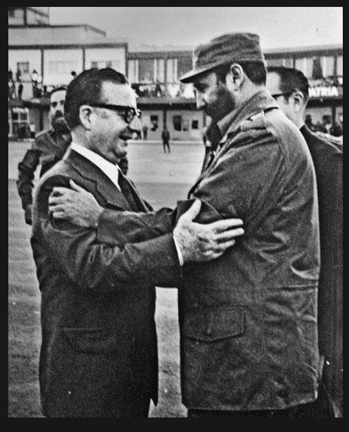 Fidel y Allende 