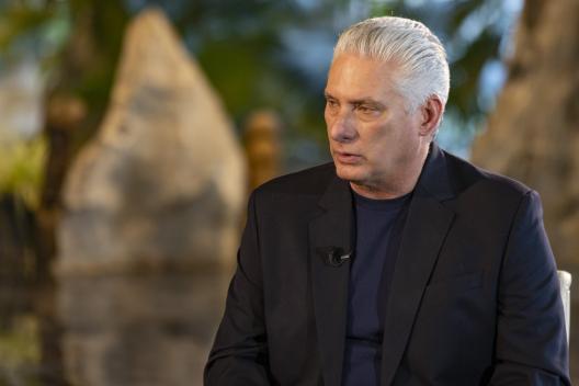 entrevista a Diaz Canel por Ignacio Ramonet