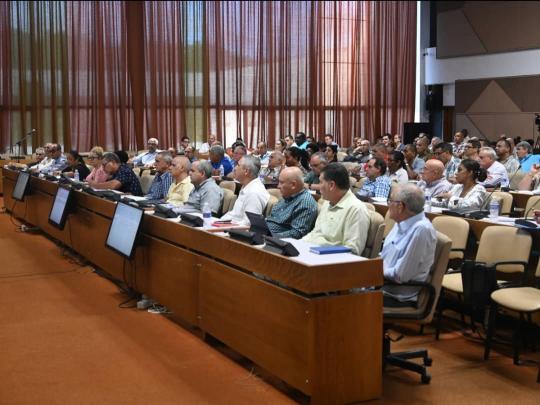 Consejo de ministros y La Habana