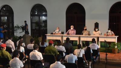  VG_Intercambio_con_Jovenes_Stgo_de_Cuba_ Foto: Estudios Revolución