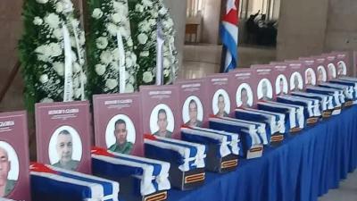 Honor y gloria a combatientes cubanos caídos en Venezuela