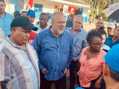 Visita Primer Ministro zonas afectadas por lluvias