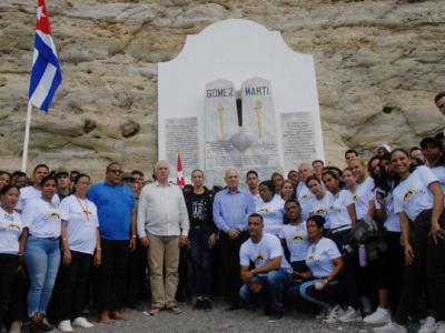 acto nacional en Playita de Cajobabo 