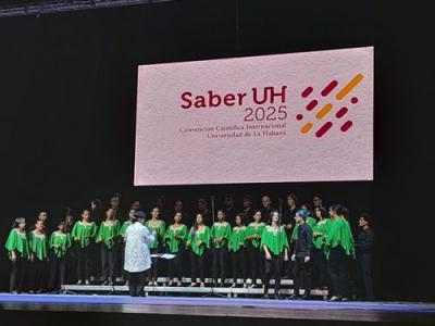 Asistió Díaz-Canel a la apertura de la convención científica Saber UH 2025