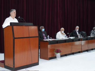 Reunión de Balance Anual del Ministerio de Economía y Planificación.