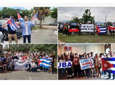 Caravana contra el bloqueo