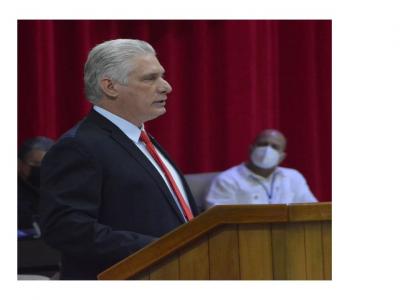 Discurso de Miguel Mario Díaz-Canel Bermúdez