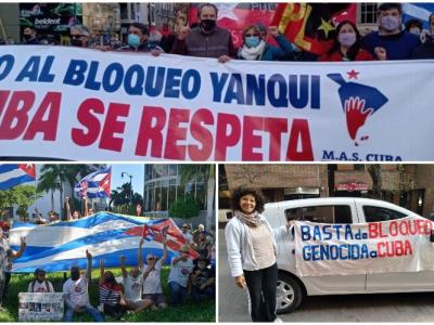 CUBA;SOLIDARIDAD;BLOQUEO