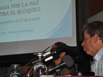Jornada internacional por la paz y contra el bloqueo