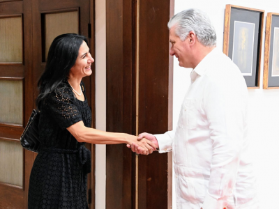 Presidente cubano agradece apoyo histórico del PNUD a Cuba