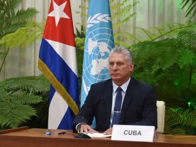 Presidente de Cuba en ONU