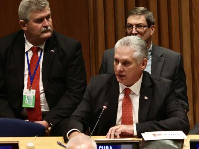 Intervención de Miguel Mario Díaz-Canel Bermúdez en el Diálogo de Alto Nivel sobre Financiamiento para el Desarrollo, en la Asamblea General de las Naciones Unidas, en Nueva York, el 20 de septiembre de 2023