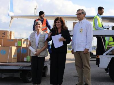 La ayuda solidaria internacional también está en Guantánamo