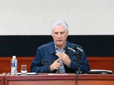 comparecencia especial ante la prensa del Presidente Miguel Díaz-Canel