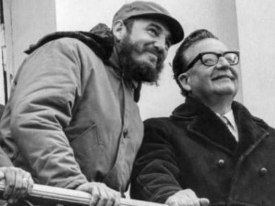 Fidel y Allende