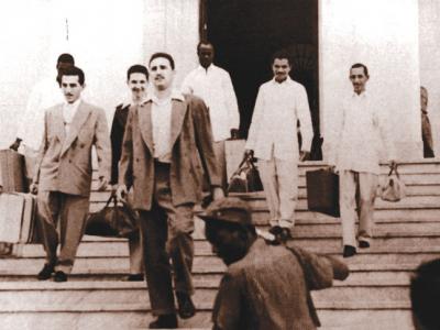 La excarcelación de Fidel Castro y moncadistas del presidio en Isla de Pinos