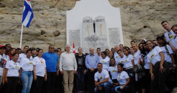 acto nacional en Playita de Cajobabo