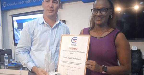 Premia la ANEC a la empresa Ciegoplast y al hotel Meliá Varadero