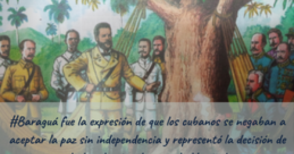 Efemérides; Historia de Cuba; Protesta de Baraguá