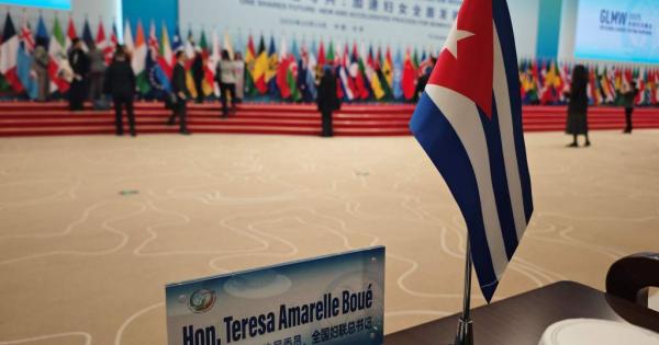 Beijing.- Cuba reafirmó hoy aquí su compromiso con la igualdad de género y el empoderamiento de las mujeres.