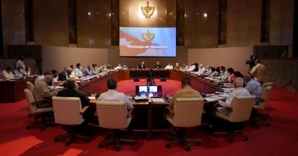 CUBA;ECONOMÍA;CONSEJO DE MINISTROS