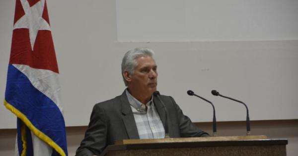 Díaz - Canel clausura encuentro internacional