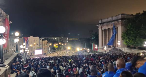 marcha de las antorchas