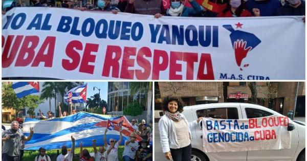 CUBA;SOLIDARIDAD;BLOQUEO