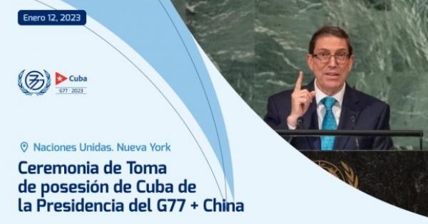 Cuba, presidente del G77 + China
