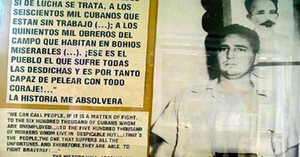 Fidel concluyó su histórico alegato con la frase que trascendería el juicio y el tiempo: “Condenadme, no importa, La historia me absolverá”.