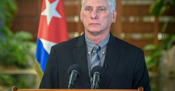 Presidente cubano Miguel Díaz-Canel enForo Mundial de la Alimentación