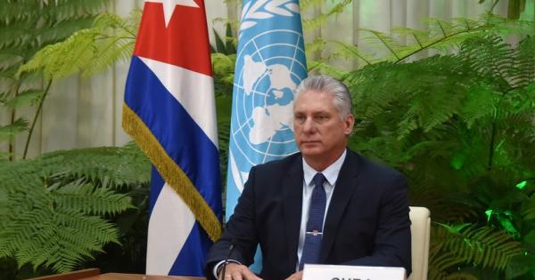 Presidente de Cuba en ONU