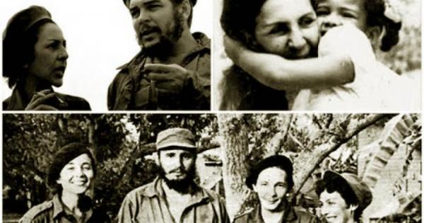 Celia, luz de la Revolución y Fidel