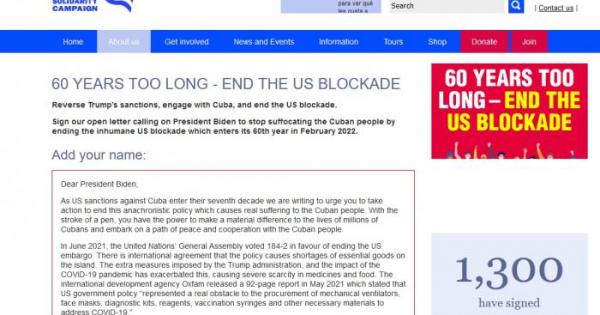 bloqueo contra Cuba