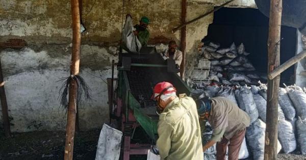 exportación de carbón vegetal