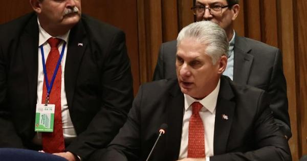Intervención de Miguel Mario Díaz-Canel Bermúdez en el Diálogo de Alto Nivel sobre Financiamiento para el Desarrollo, en la Asamblea General de las Naciones Unidas, en Nueva York, el 20 de septiembre de 2023