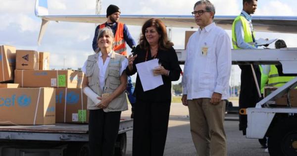 La ayuda solidaria internacional también está en Guantánamo