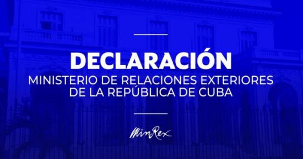 Cuba llama a detener agresión de Estados Unidos e Israel contra Irán 