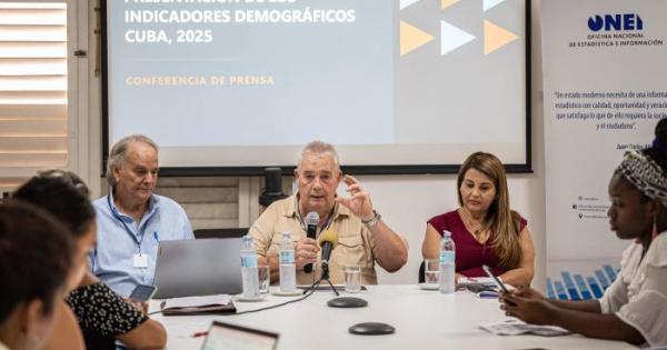 Cuba actualiza sus indicadores demográficos