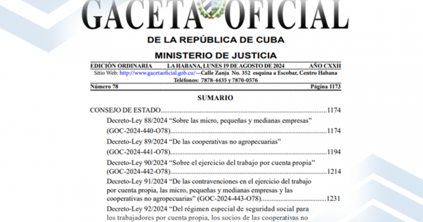 gaceta no78 del 2024