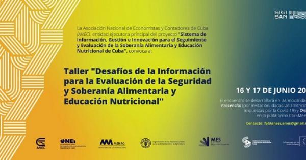 CUBA;ECONOMÍA;ANEC;ONEI;FAO