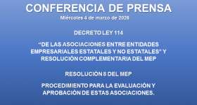 Conferencia de prensa negocios mixtos