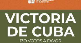 Informe -Necesidad de poner fin al bloqueo económico, comercial y financiero impuesto por los Estados Unidos de América contra Cuba